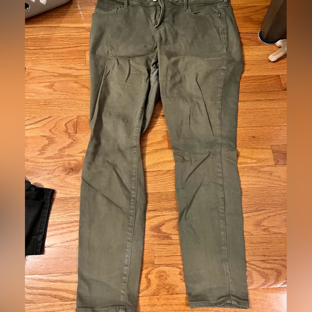 Old navy rockstar jeans mid rise size 14